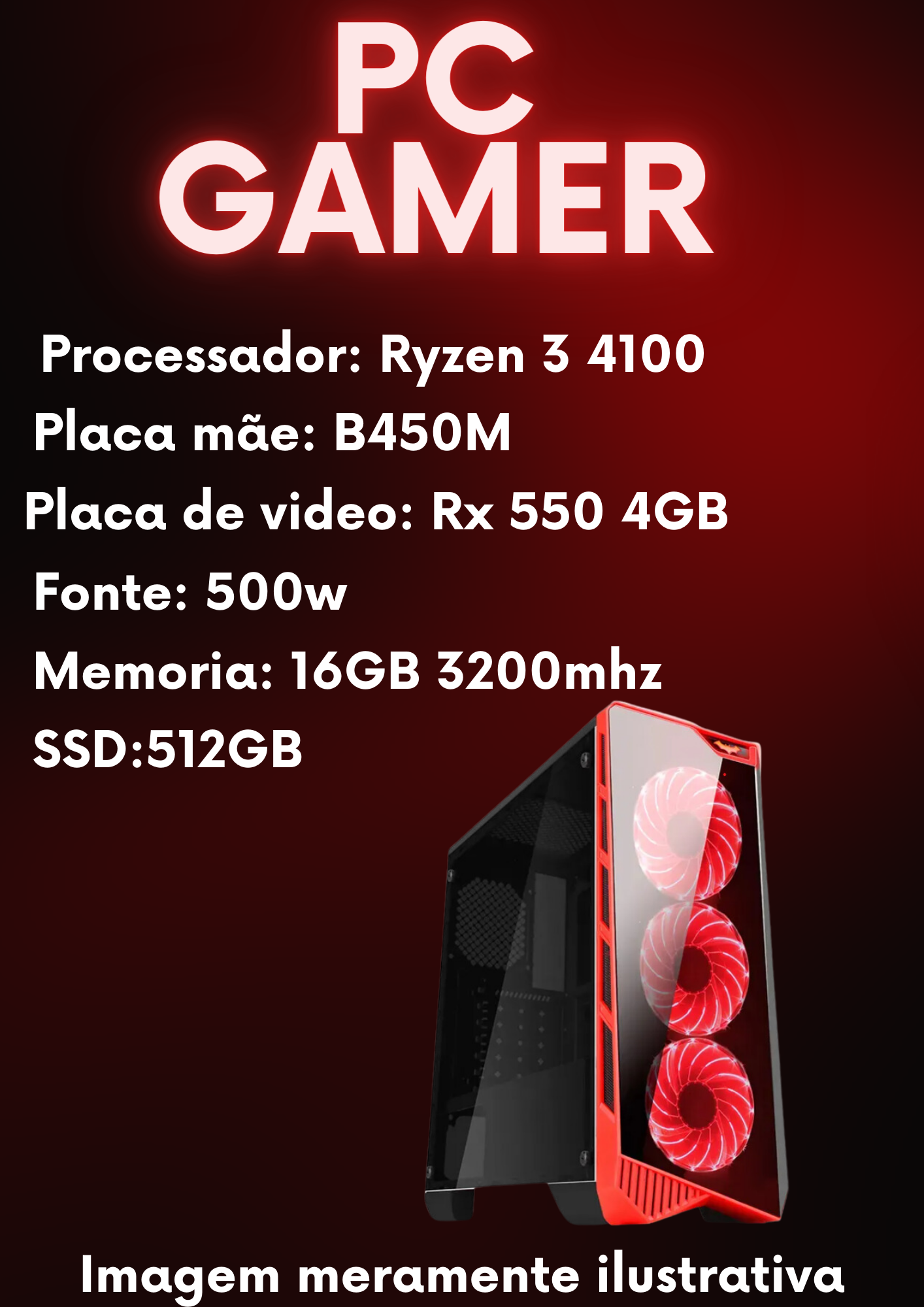 Monte Seu Setup Gamer Azul Neon Documento A4 (12) Monte Seu Setup Gamer Azul Neon Documento A4 (12)