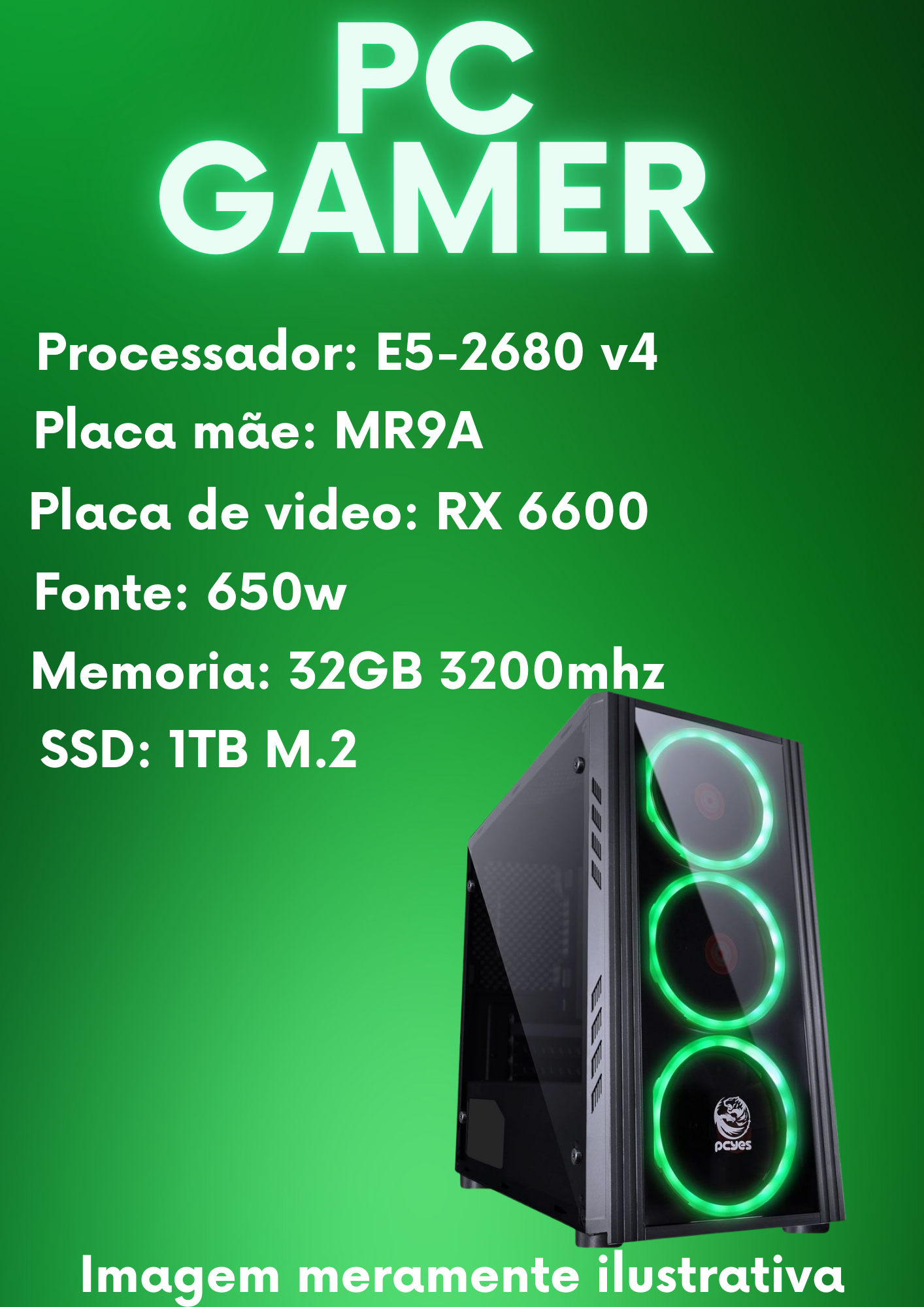 Monte Seu Setup Gamer Azul Neon Documento A4 (13) Monte Seu Setup Gamer Azul Neon Documento A4 (13)